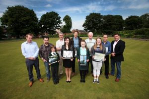 Winners of Belfast City Council's Belfast Parks Competition