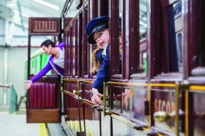 A family fun day out on the steam train in Downpatrick