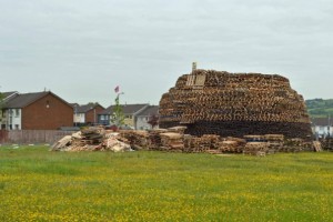 Bonfire 'The Beast' had to be moved over fears for nearby houses in Ballyduff