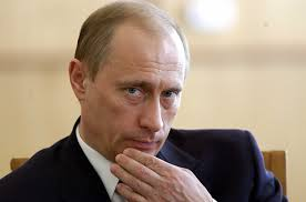 Russian president Vladimir Putin attending G8 summit