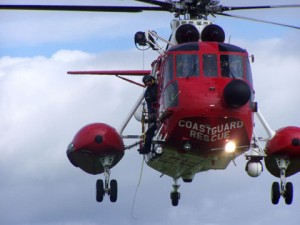 Irish Rescue helicopter involved in search in Donegal