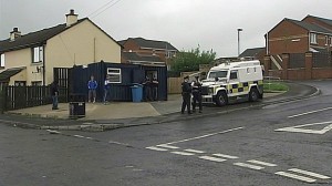The PSNI's Serious Crime Branch carry out searches in Derry's Creggan area on Wednesday