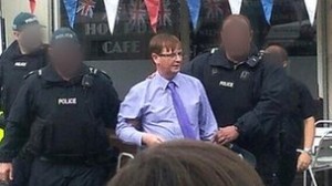 Union flag leader Willie Frazer arrested on Tuesday in east Belfast