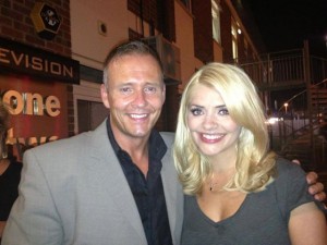 Therapist Craig Price with ITV This Morning host Holly Willoughby