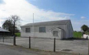 The attacked Fawney Orange Hall in Derry