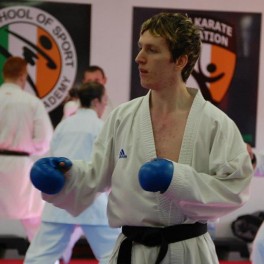 Dermot McFeely wins world karate title in Italy