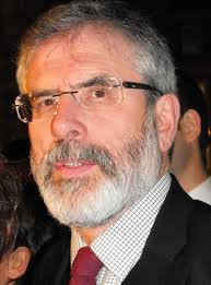 Sinn Fein president Gerry Adams 