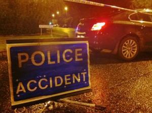 The scene of the accident on Derry's Buncrana Road in which teenager was knocked down and seriously injured