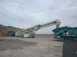 Mining equipment made by Telestack in Omagh, Co Tyrone
