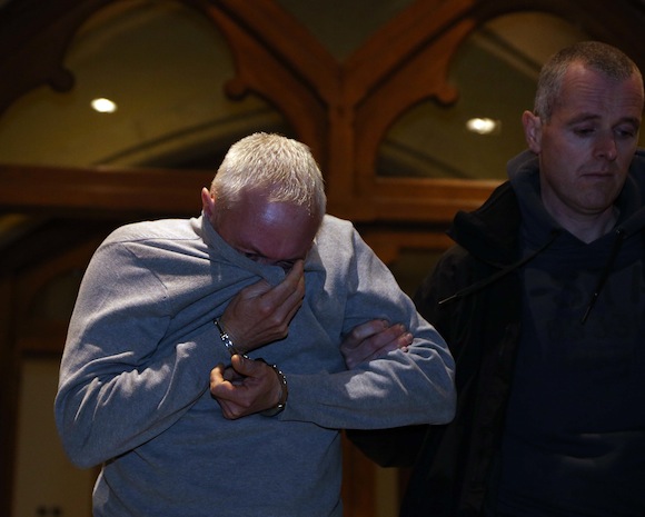 Paul McConville, Lurgan, Co. Armagh, who was charged with possession of drugs at a special sitting of Sligo, District Court, Sligo, yesterday. Copyright: James Connolly