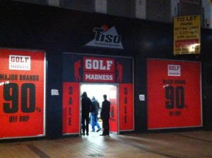 The Golf Centre shop in Belfast's Cornmarket targeted with firebomb