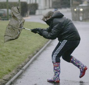 Windy weather