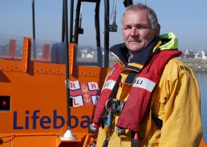 Philip McNamara, RNLI coxswain in Donghadee, Co Down. PIc courtesy of RNLI and Maurice Neill