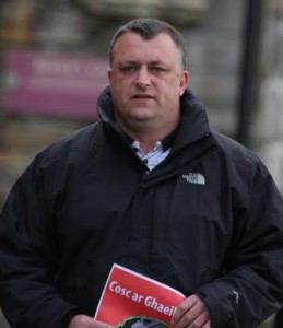 Dissident republican councillor Gary Donnelly