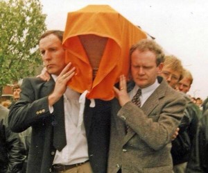 IRA chiefs 'Big' Bobby Storey and Martin McGuiness