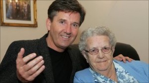 Daniel O'Donnell and his mum Julia who passed away on Sunday morning