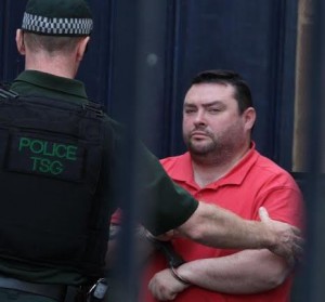 Dissident terror boss suspect Thomas Ashe Mellon led off in handcuffs to jail