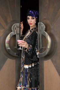 ALL THAT JAZZ… Model Gemma McCorry is ready to enjoy the musical sounds of the great jazz loving cities of New York and New Orleans this summer as The Merchant Hotel’s Berts Jazz Bar