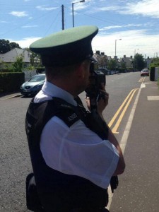 Police out to nab speeding motorists in Groomsport