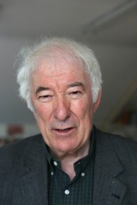The late great writer and poet Seamus Heaney