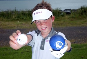 Thompson Gedge (7) gears up for next month's Ryder Cup at Gleneagles