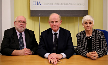 Historical Abuse Inquiry panel: (l-r) David Lane, Sir Anthony Hart and Geraldine Cormack