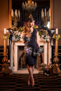 Style Academy model, Kristen Gillespie gets a taste of new season style at The Merchant, ahead of the hotel’s decadent Fashion Teas