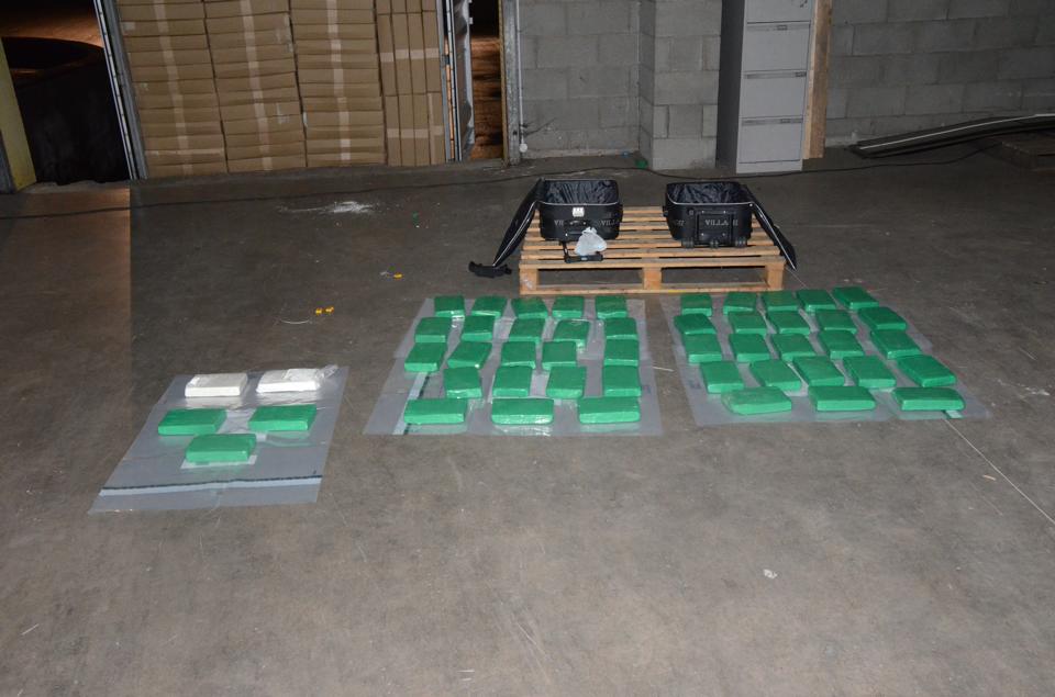 The massive £2.5 million cocaine seizure found by police