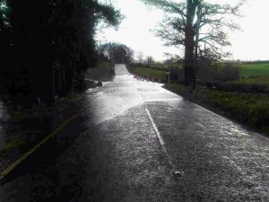 Roads flooded across the province as heavy rains sweep in