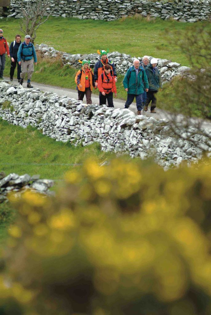 Join the annual walk through St PatrickÛªs country. Organised jointly by Down District Council and the Lecale Ramblers, the route includes a mixture of quiet country roads and green lanes. The event is free and a wee dram of whiskey (or tea/coffee) is provided at a secret location along the route!