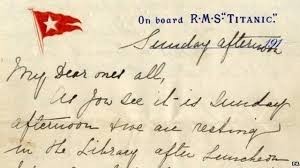 Titanic letter