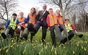 Minister Danny Kennedy launches Walk to School competition