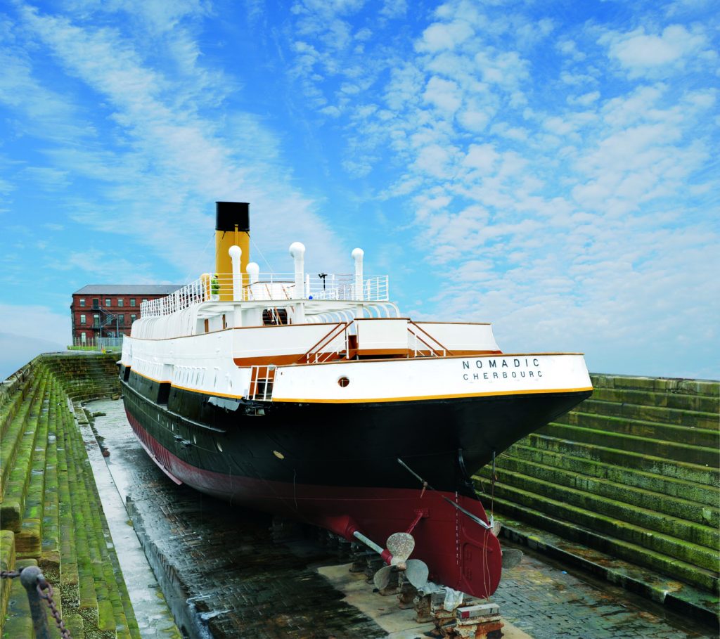 The SS Nomadic taking centre stage in Channel 5 documentary