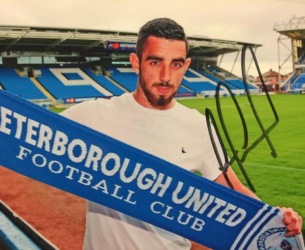 POSH BOY...Former Reds striker Joe Gormley finalises deal with Peterborough Utd