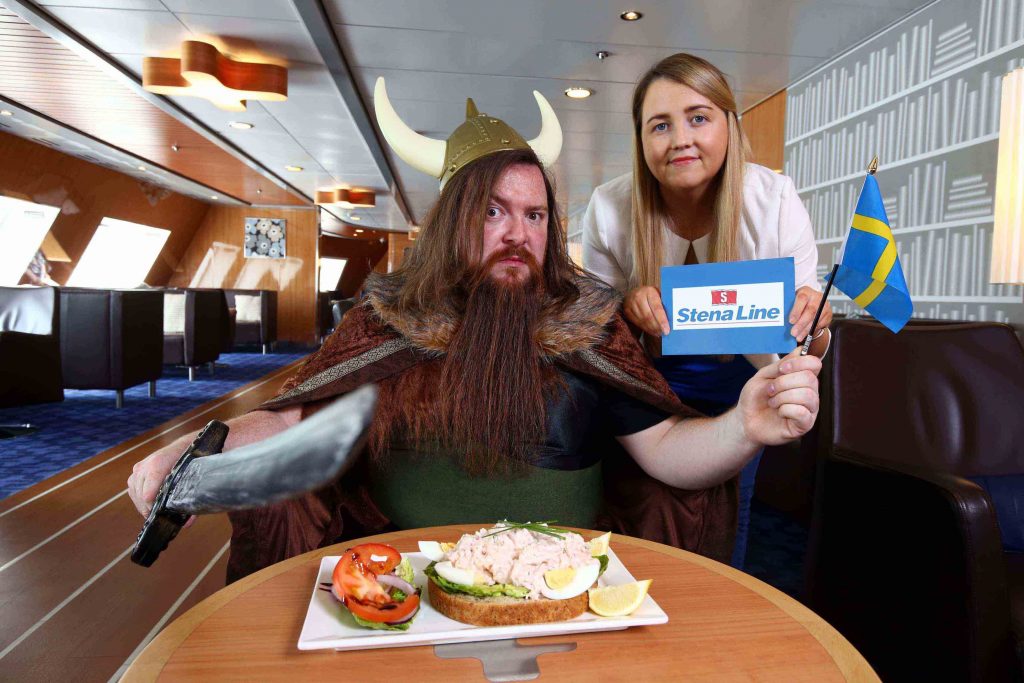 Lorna McGivern from Stena Line and Viking Chris are celebrating all things Swedish by encouraging everyone to get their Swede-On and find out more about the beautiful Scandinavian country with a range of themed events, promotions and competitions onboard Stena Line ships. 