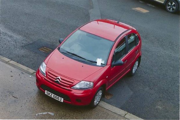 Detectives seeking helpi in tracing the movements of this red Citroen Saxo car