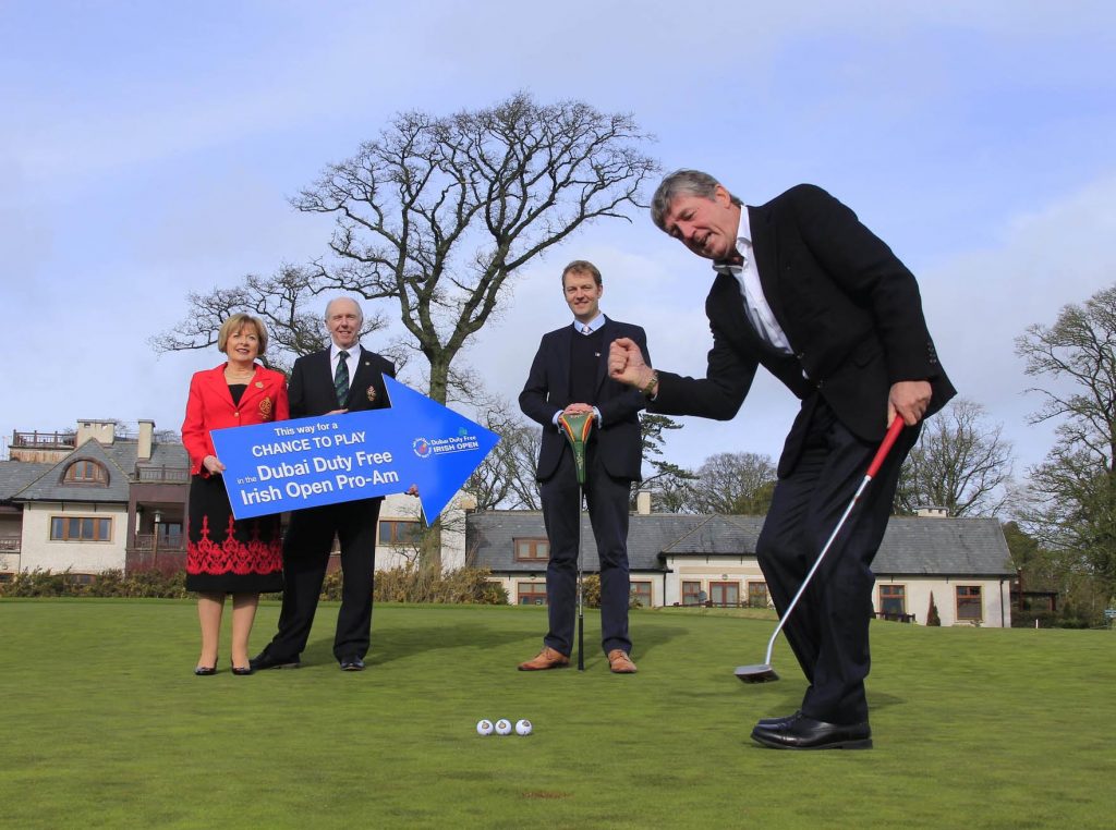 GAME ON: More than 160 Golf Clubs across the length and breadth of Ireland have signed up to compete in this years Dubai Duty Free Irish Open Club Challenge with a chance to play alongside international golf superstars and world famous celebrities in the Dubai Duty Free Irish Open ProAm at stake. 