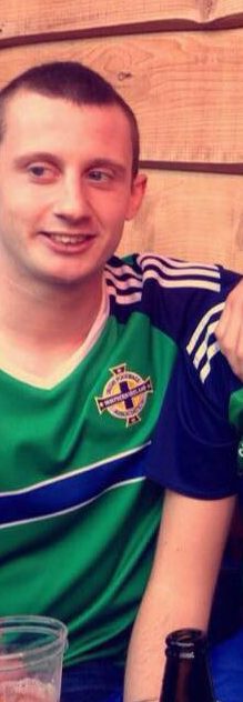 Tragic Northern Ireland fan Darren Rodgers who fell to his death in Nice this morning