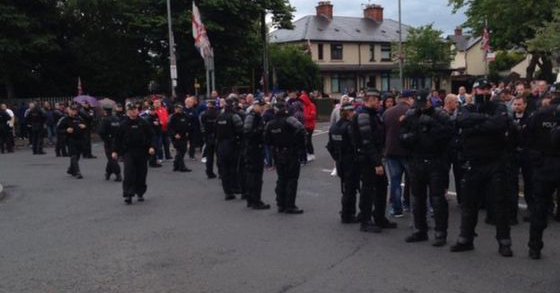 Ardoyne standoff 1