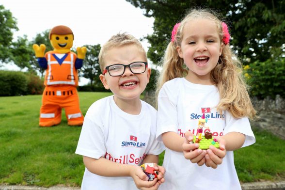 Cerys and Ben ONeill get ready for a thrilling summer as they learn that ferry company Stena Line has launched its latest range of Theme Park Breaks to Britain, which for the first time includes Drayton Manor (featuring Thomas Land), alongside existing favourites LEGOLAND® Windsor Resort and Alton Towers Resort, home to CBeebies Land. Families can set sail to these world renowned resorts, all of which are named in Trip Advisors Top 10 Amusement Parks in the UK, from only £499 per family (two adults and two children), including return ferry crossing from Belfast with car, two nights stay at a 3* or 4* hotel and a day pass for the theme park of their choosing. .