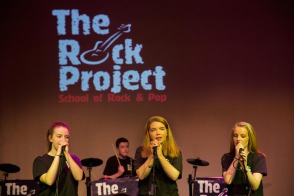 TOP TRIO: Singers Abbie McCafferty, Georgia Morrison and Aimee-Lei Hawthorne. 