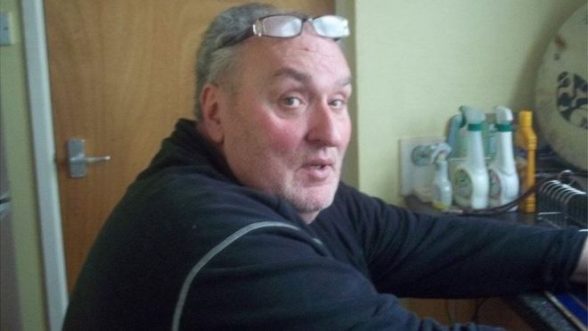 Jimmy Hughes was stabbed to death at Divis Tower in west Belfast on Sunday night 